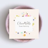 イベントプランナー紙吹雪 スクエア名刺