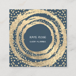 イベントプランナー音楽メディアファッションブロガーBlue Nav スクエア名刺