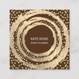 イベントプランナー音楽メディアファッションブロガーBrown スクエア名刺