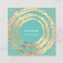 イベントプランナー音楽メディアファッションBlogger Mint スクエア名刺