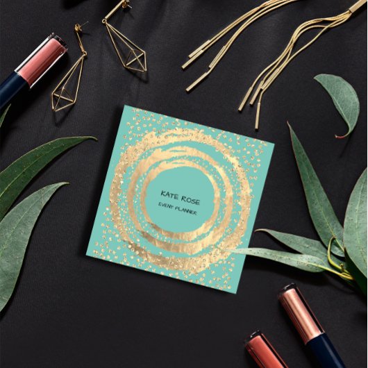 イベントプランナー音楽メディアファッションBlogger Mint スクエア名刺