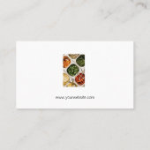 イベントプランナー | ケータリングサービス | ビュッフェ 予約カード (裏面)