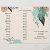 イベントプランナー・デコレーター価格の植物カタログ チラシ (正面)