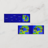 イベントプランナー – 仮装 スキニー名刺 (正面/裏面)