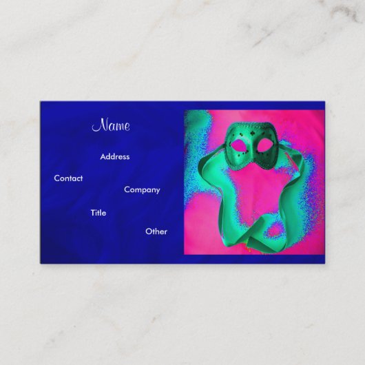 イベントプランナー – 仮装I 名刺 (正面)