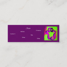 イベントプランナー – 仮装II スキニー名刺