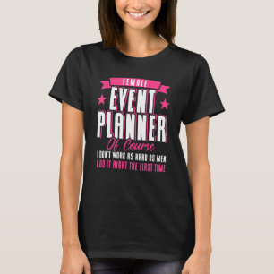 イベントプランナー 初めてのイベントを成功させる Tシャツ