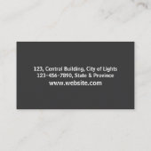 イベントプランナー 名刺 (裏面)