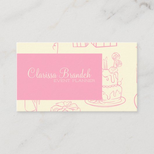 イベントプランナー 名刺 (正面)