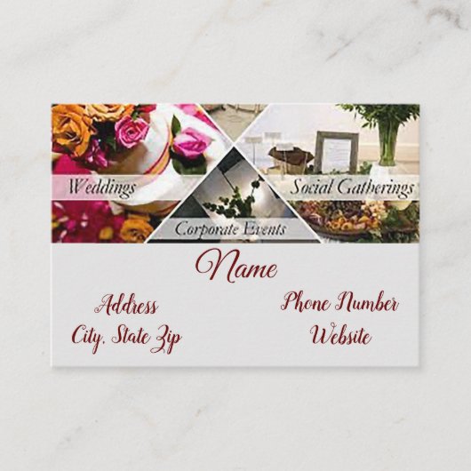 「イベントプランナー」名刺 名刺 (正面)