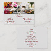 「イベントプランナー」名刺 名刺 (正面/裏面)