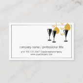 イベントプランナー |吹き出しの毛羽をマスク 名刺 (裏面)