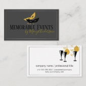 イベントプランナー |吹き出しの毛羽をマスク 名刺 (正面/裏面)