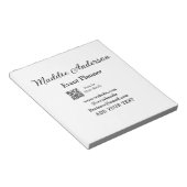 イベントプランナー 追加 名前 QRコード 詳細 ウェブサイト エム ノートパッド (アングル)