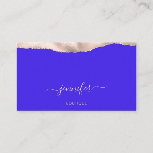 イベントプランナーQRコードパウダー赤面ブ王室のルー 名刺 (正面)