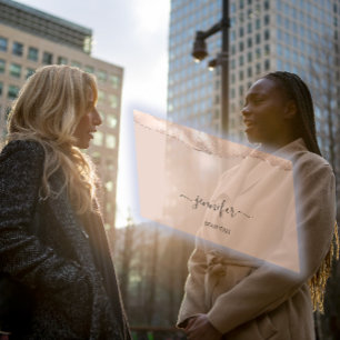 イベントプランナーQRコード粉末赤面ミニマリズム 名刺