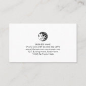 イベントマネージャパーティープランナー 名刺 (裏面)