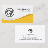 イベントマネージャマーケティングプロモーション 名刺 (正面/裏面)