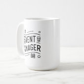 イベントマネージャー感謝のギフト コーヒーマグカップ (正面左)
