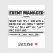 イベントマネージャ名詞定義管理スペシャリスト シール (シート)