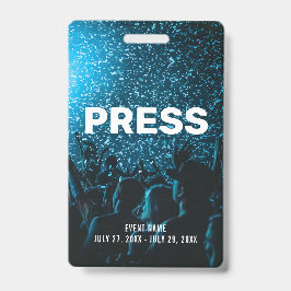 イベント写真プレスすべてのアクセスパスイベントIDバッジ バッジ