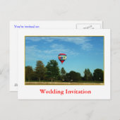 イベント招待状リバーサイド インビテーションポストカード (正面/裏面)