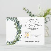 イベント招待状 招待状 (スタンド正面)