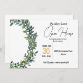 イベント招待状 招待状 (正面/裏面)