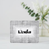 イベント招待 展示会 アートローンチ プロモーション 招待状 (スタンド正面)