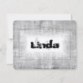 イベント招待 展示会 アートローンチ プロモーション 招待状 (正面)