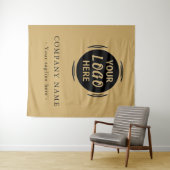 イベント用カスタム企業ロゴの背景タペストリー タペストリー (インサイチュ(横))