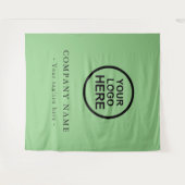 イベント用カスタム企業ロゴの背景 タペストリー (正面(横))