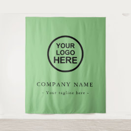 イベント用カスタム企業ロゴバックドロップ タペストリー