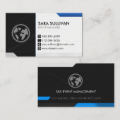 イベント管理プランナー 名刺 (正面/裏面)