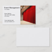 イベント管理名刺 名刺 (正面/裏面)