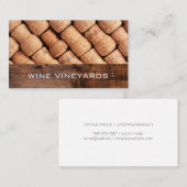 イベント管理者 |ケータリングサービス |ワイナリー 名刺 (正面/裏面)