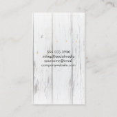 イベント素朴/木材/ワイングラス 名刺 (裏面)