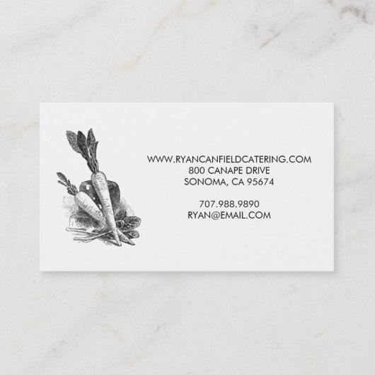 イベント結婚と仕出し 名刺 (裏面)