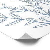 イベント結婚の花の花 ポスター (角)