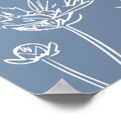 イベント結婚の花の花 ポスター (角)