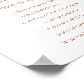 イベント結婚の順サインバラ金ゴールド書 ポスター (角)