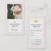 イベント結婚写真名刺 予約カード (正面/裏面)