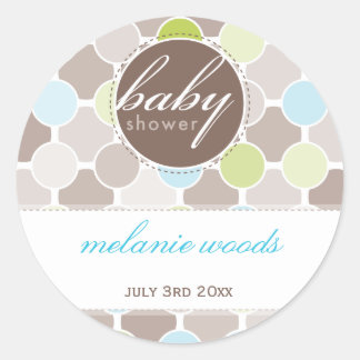 イベント装飾ステッカー：：フィジースポット5 ラウンドシール