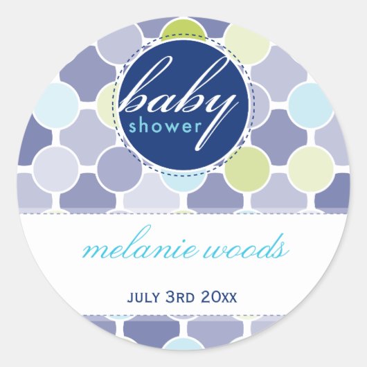 イベント装飾ステッカー：：フィジースポット5 ラウンドシール (正面)