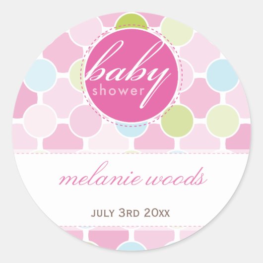 イベント装飾ステッカー：：フィジースポット9 ラウンドシール (正面)