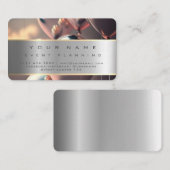 イベント計画の美しいバルーンカラフル 名刺 (正面/裏面)