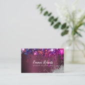 イベント計画グリッターきらめくバラ 名刺 (スタンド正面)