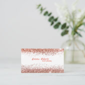 イベント計画バラモダン金ゴールド名刺 名刺 (スタンド正面)