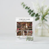 イベント計画ビジネス5写真ソーシャルメディア 名刺 (スタンド正面)