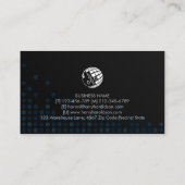 イベント計画マーケティングサービス 名刺 (裏面)